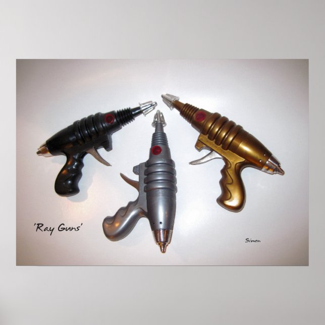 Ray Gun Poster (Frente)