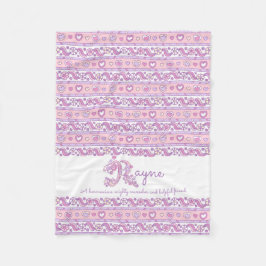 Rayne R nome significa pastel doodle art cobertor