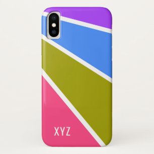 Rays Padrão capas de monograma personalizadas