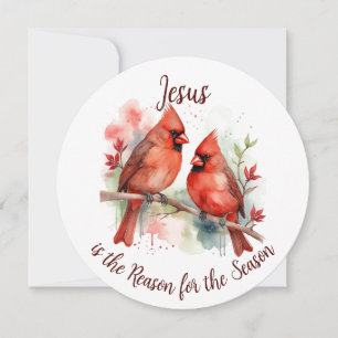 Razão de Jesus do Cardeal Vermelho de Natal