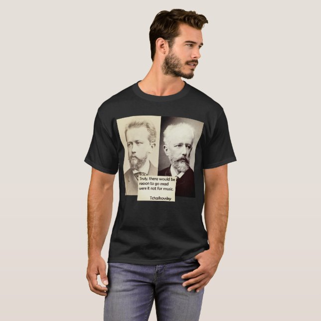 Razão de Tchaikovsky ir camisa louca da idade da (Frente Completa)