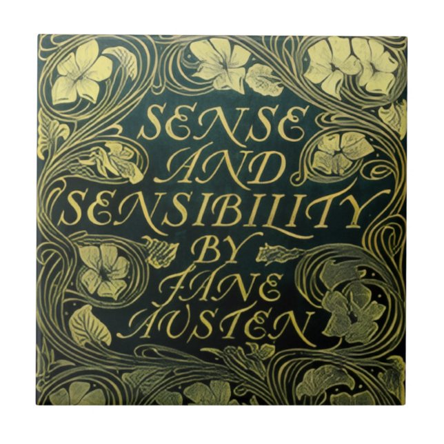 "Razão e Sensibilidade" de Jane Austen  (Frente)