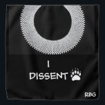 RBG I - Pet Bandana dissidente<br><div class="desc">Um acessório para nossos amigos peludos que mostra sua feroz e independência!</div>