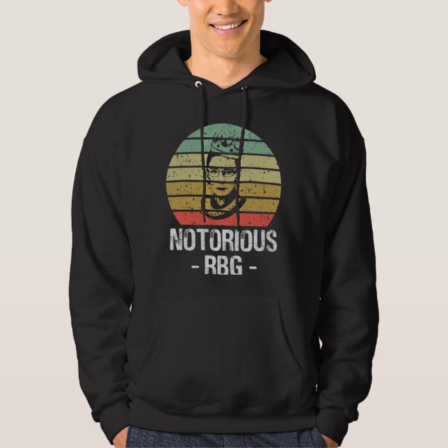 RBG notório - Camisa RGB, Ruth Bader Ginsburg (Frente)