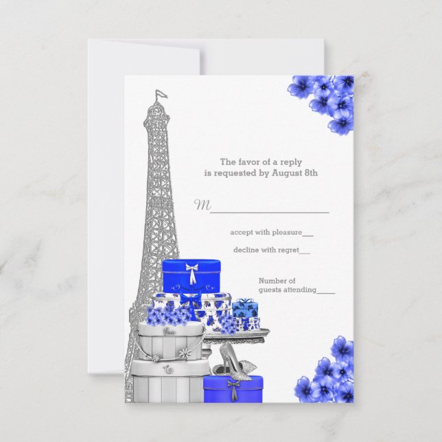 Real Blue Paris RSVP (Frente)