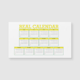 real fixed calendar