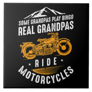 Real Grandpas Andam Motocicletas Presentes Para Bi