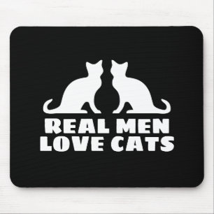 Real Men Love Gats é um mouse pad engraçado para o