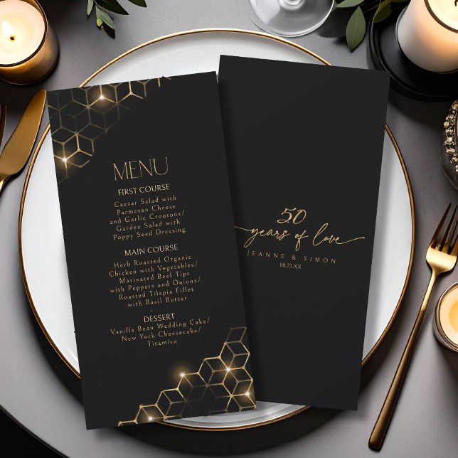 Realça a ID do menu Dourado do 50º aniversário1165 (Criador carregado)