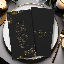 Realça a ID do menu Dourado do décimo aniversário1