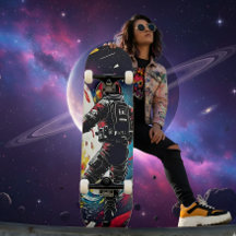Realidade Destruída - Skate Cosmic Astronaut