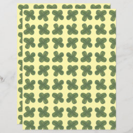 Realista, Whimsical Shamrocks Padrão