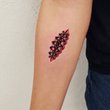 Realistic Stitched Wound Series 3 Temporary Tattoo