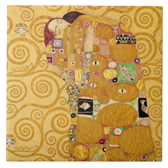 Realização (friso) de Stoclet c.1905-09 (Frente)