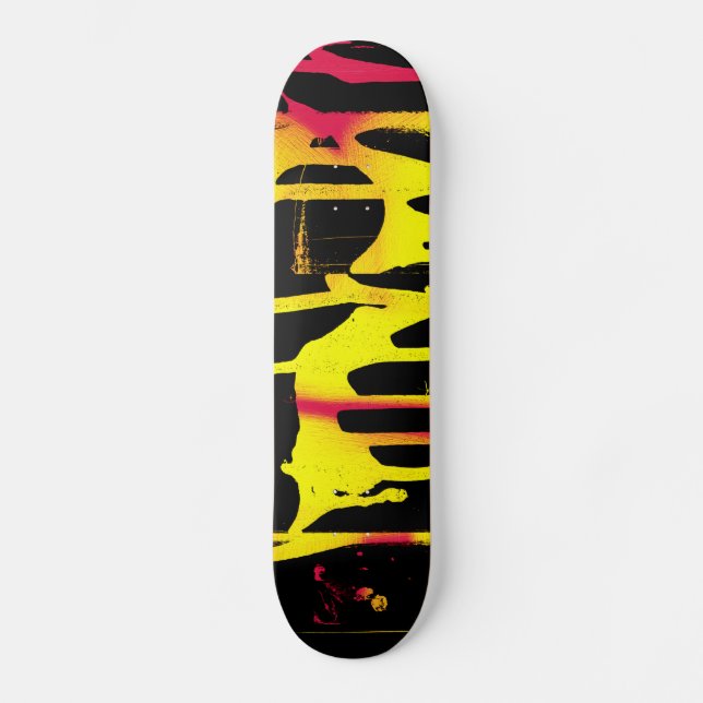 rebarbas e esporas e skate bacanal (Frente)