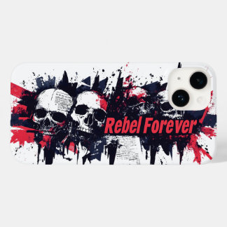 "Rebel Forever" - Design de Gráfico do Crânio Edga