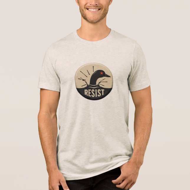 Rebel Loon Headfirst Dive – Resist Badge (Frente)