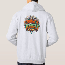 Rebelde da Selva de Concreto - Camisa Doce Hoodie