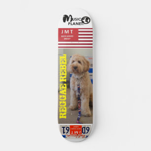 REBELDE DO REGGAE (Pet) Skateboard