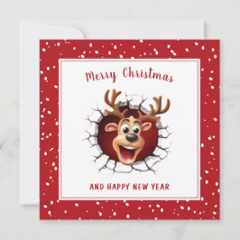 Rebelde invadiu um Cartão de Natal Engraçado