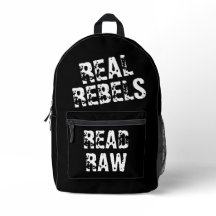 Rebeldes Reais Lêem Cru, Preto Legal