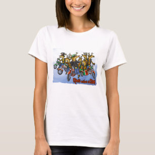 Rebeldes sem Camiseta de damas do Claus