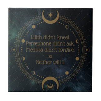 Rebelião Divina Inspiradora Lilith Não Se Ajoelhou