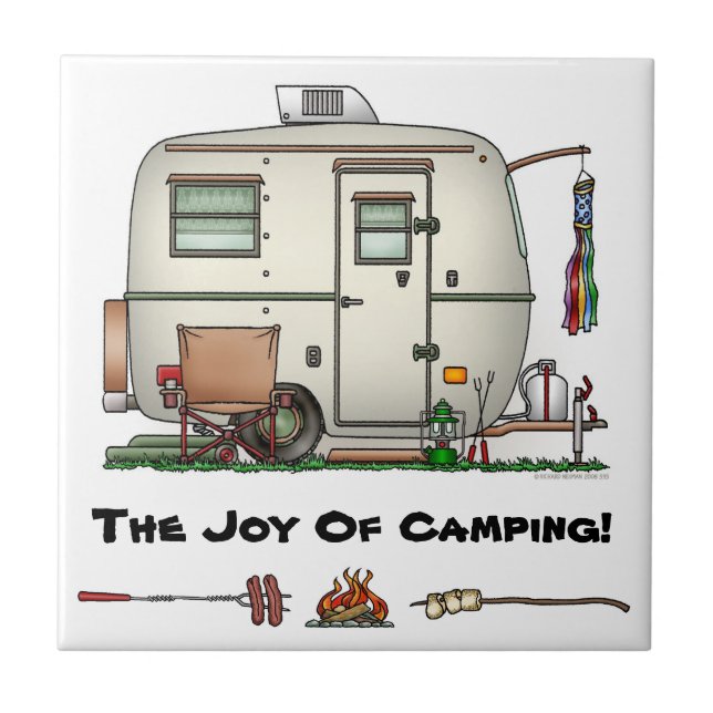 Reboque de vidro do viagem do campista do ovo do (Frente)