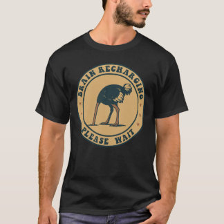 Recarregando o Cérebro: Camiseta Modo de Reinicial