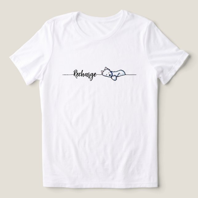 Recarregar Westie (Design frontal)
