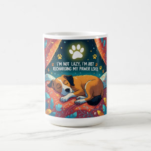 Recarregue Meu Nível de Pawer Caneca de Café Diver