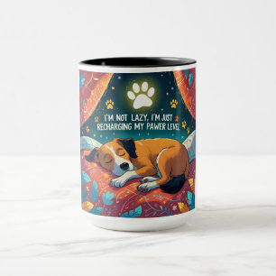 Recarregue Meu Nível de Pawer Caneca de Café Diver
