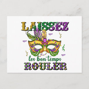 Receba seu cartão postal do Mardi Gras