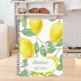 Recebe livro de receitas de limões