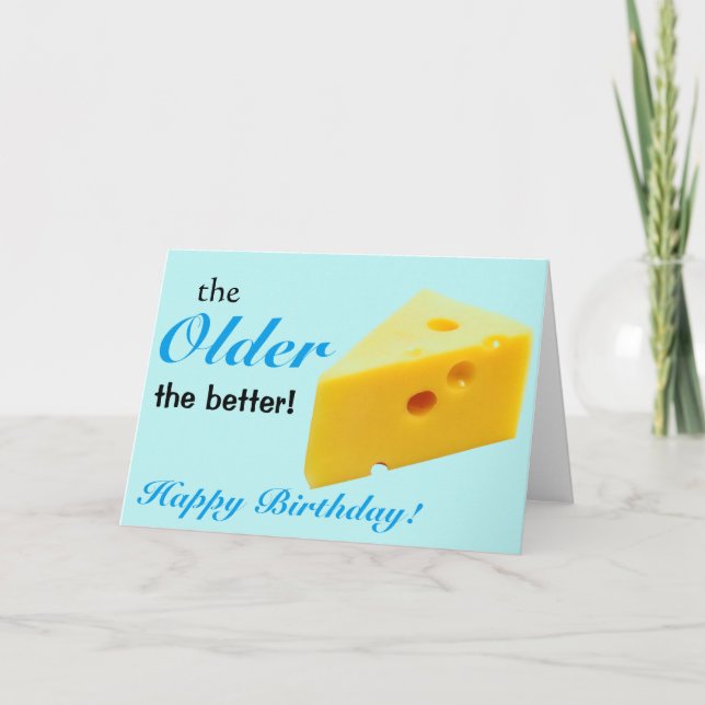 Recebendo cartão de aniversário mais antigo (Frente)