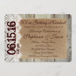 Recebendo Convites para Casamento Russo de País At