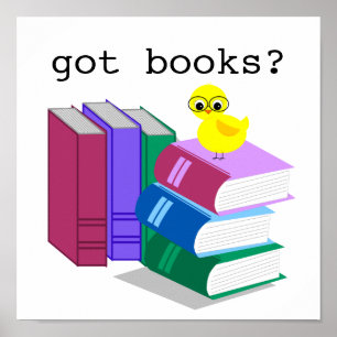 Recebeu Poster de Leitura de Livros