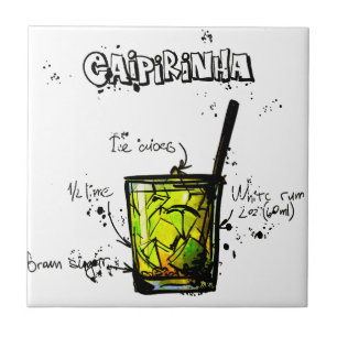 Receita Caipirinia do cocktail