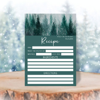 Receita de Aquarela da Floresta de Pinheiros para