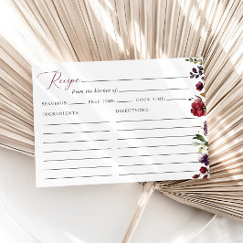 Receita de Chá de Noiva com Flores Vermelhas e Ros