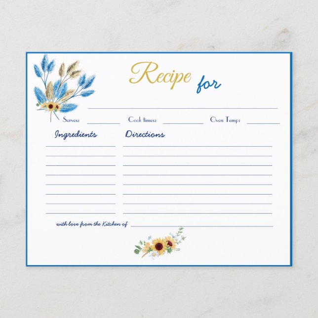 Receita de chá de panela para Cartões de Aviso de  (Frente)