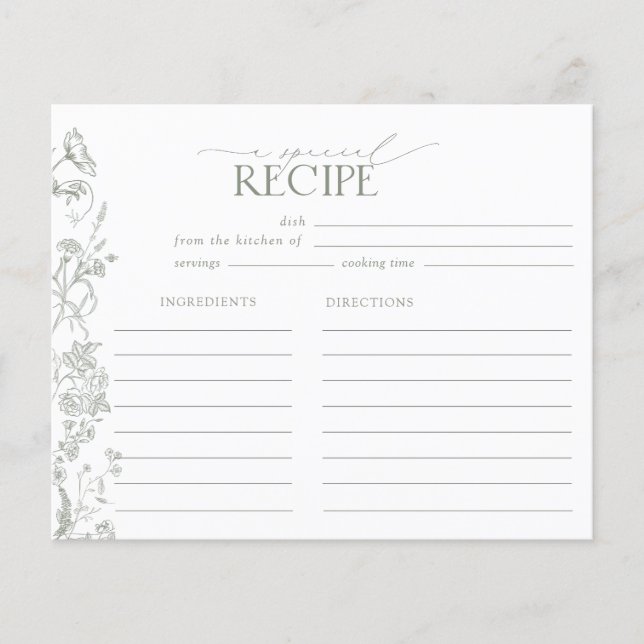 Receita de Chá de panela Vitoriano Verde Sage (Frente)