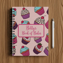 receita de padrão de cupcake personalizado