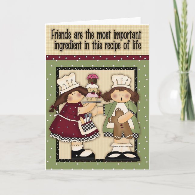 Receita do cartão de saudação vitalícia (Frente)