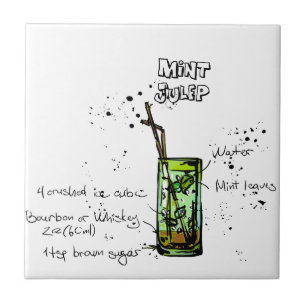 Receita do cocktail do Julep de hortelã