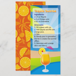 Receita do nascer do sol do Tequila