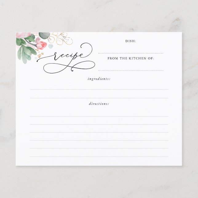 Receita Dourada de Chá de panela Verde (Frente)