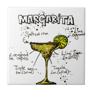Receita Margarita do cocktail