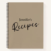 Receita Mínima Clara Elegante