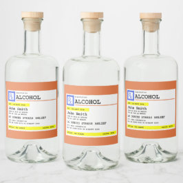 Receita personalizada Álcool Humoroso